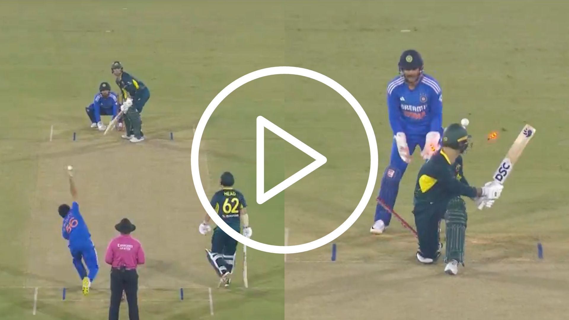 [Watch] Ravi Bishnoi Dismantles Josh Philippe On First Ball; Makes Immediate Impact